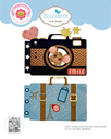 Destination Fun Die Camera and Suitcase Build a Book by Cute & Whimsical (2354)