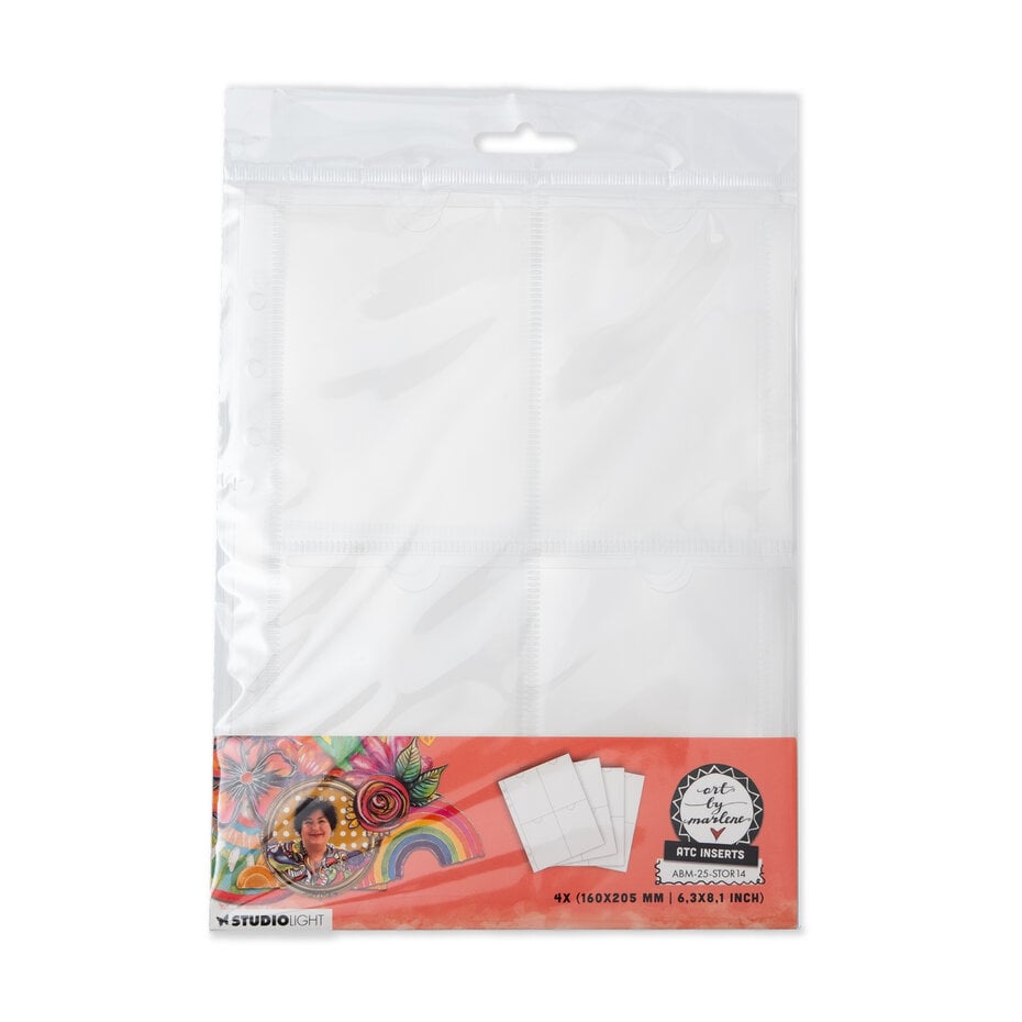 [182616] Studio Light Art By Marlene ATC Storage Inserts 4/Pkg
