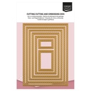 Vaessen Creative Cutting & Embossing Dies 7/Pkg - Postzegels