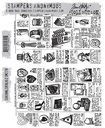 Tim Holtz Cling Stamps - CMS178 Seasonal Catalog 2