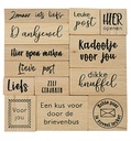 Marianne Design Wood Stamps - Kadopost