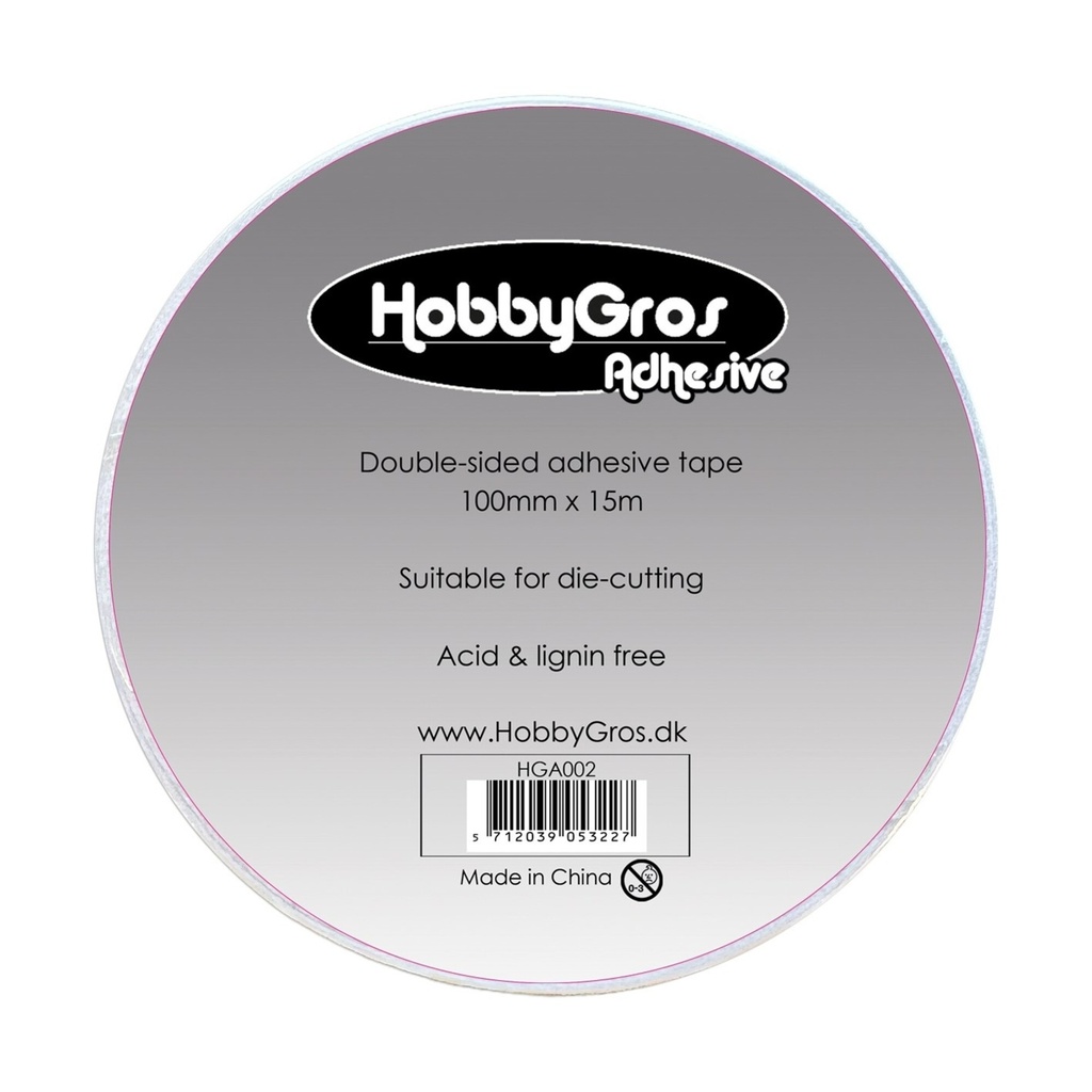 HobbyGros Storage Double-sided Adhesive Tape 100mmx15m