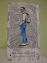Tim Holtz Cling Stamps - CMS184 Marble & Doily