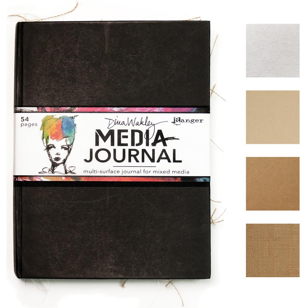 [182718] Dina Wakley MEdia 8x10 Inch Journal