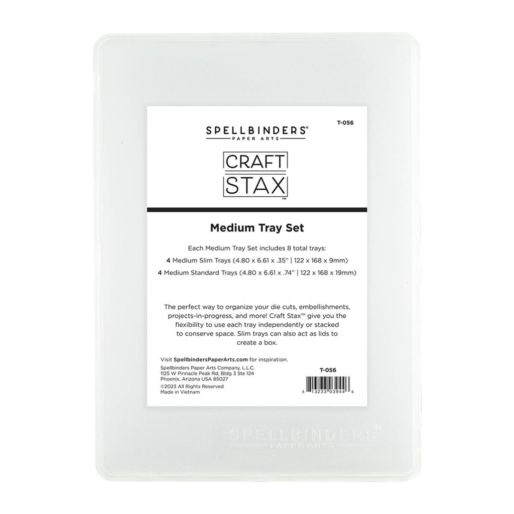 Spellbinders Craft Stax Medium Tray Set