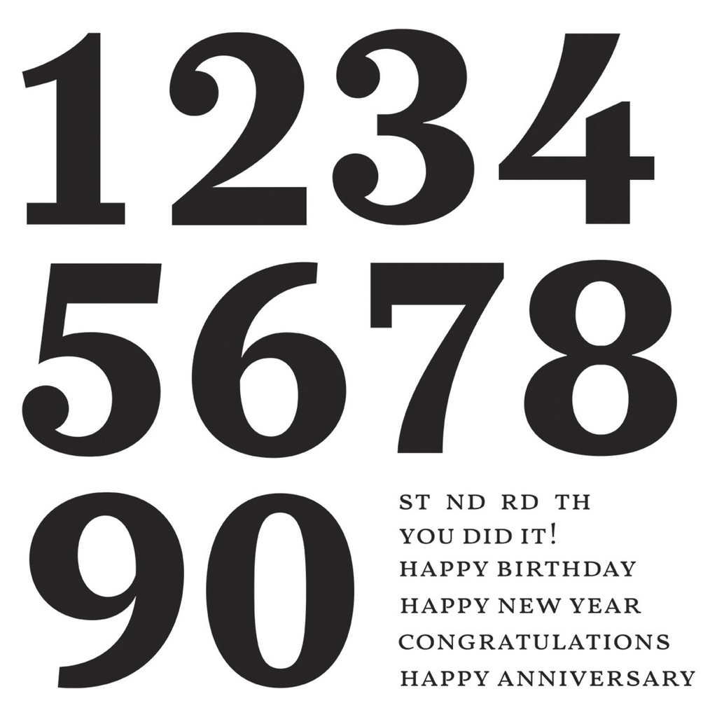 [182747] Spellbinders Bold Color Mix Numbers Press Plates (BP-243)
Bold Color Mix Numbers Press Plates (BP-243)
