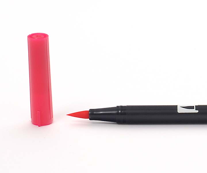 Tombow Dual Brush Pen - 815 Cherry