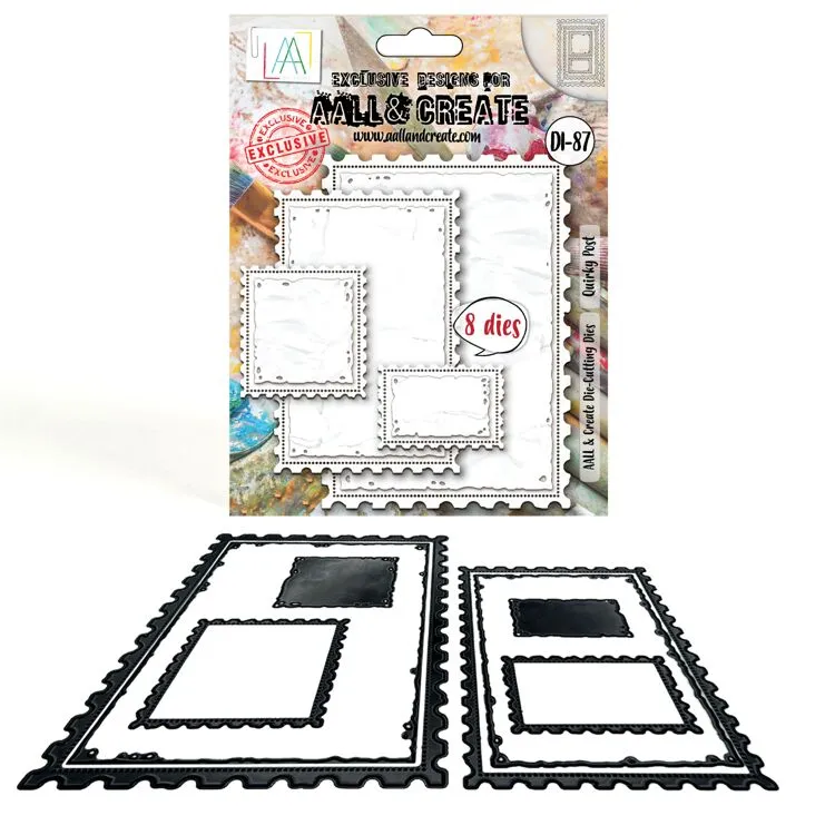 [182869] AALL & Create Cutting Dies - DI-87 Quirky Post
