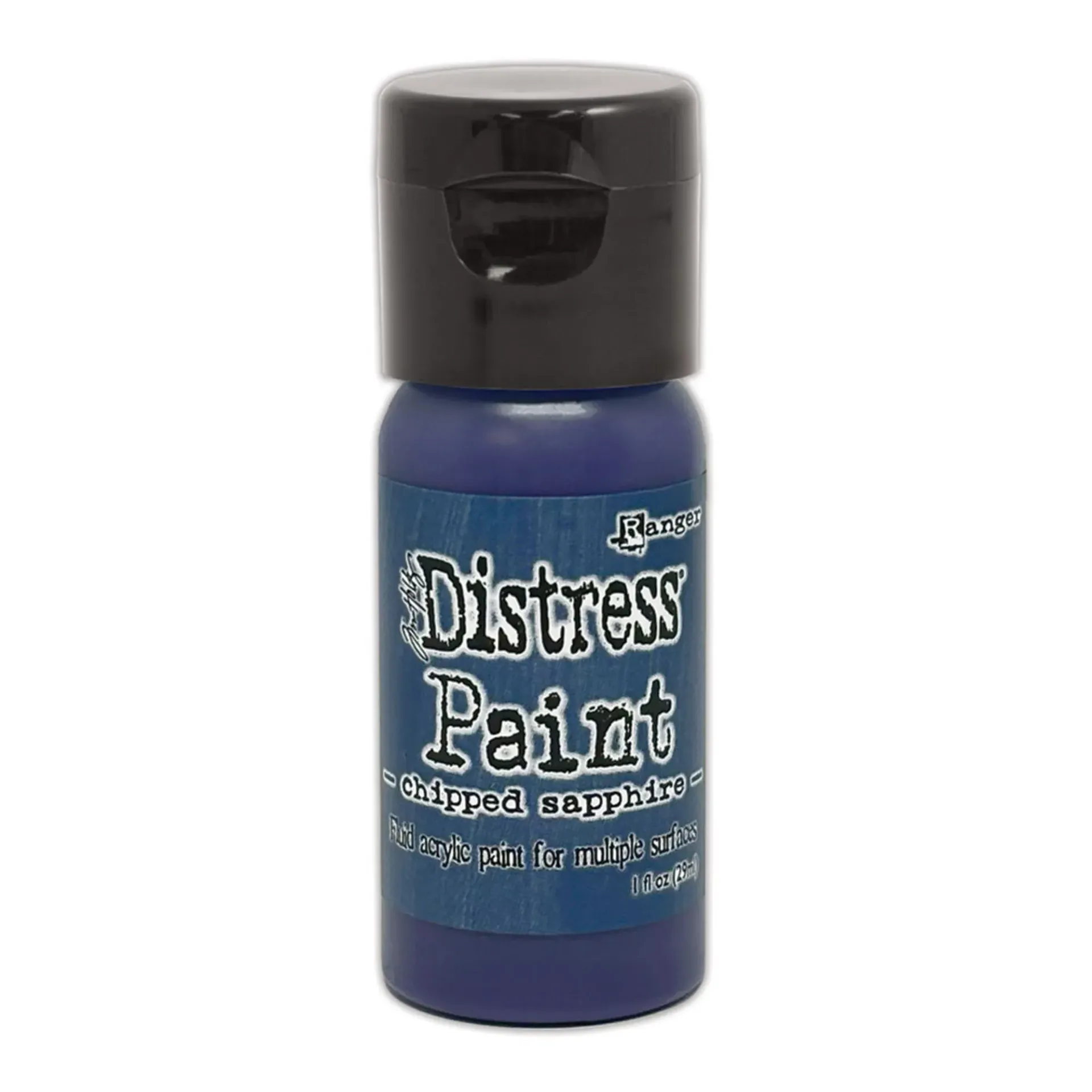 Tim Holtz Distress Paint Flip Top 29ml - Chipped Sapphire