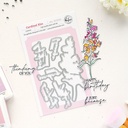 Pinkfresh Studio Cutting Die By Manushree Mishra Sunlit Manor - 325626 Cardinal Kiss