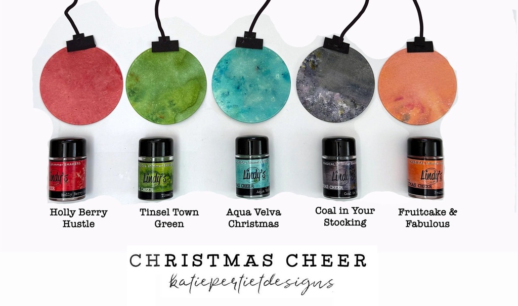 [183099] Lindy's Stamp Gang Magical Shaker 2.0 SET By Katie Pertiet - mshaker-SET-17 Christmas Cheer