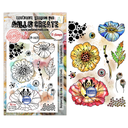 AALL & Create Clear Stamps A6 By Azoline Lovely Couleurs - #1479 Lovely Coquelicots