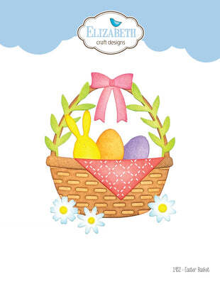 Elizabeth Craft Designs Cutting Dies - 1932 Easter Basket