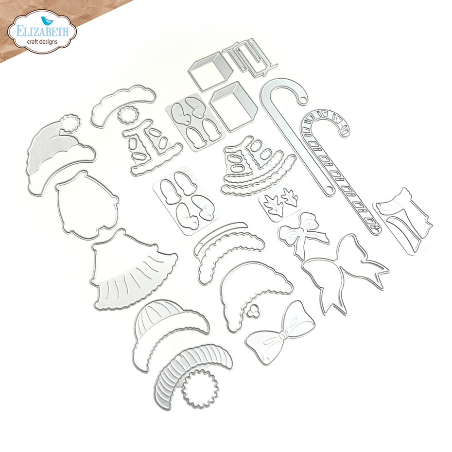 Elizabeth Craft Designs Cutting Dies - 2205 Christmas Accessories