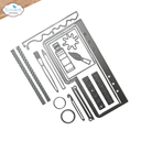 Elizabeth Craft Designs Cutting Dies - 2357 Home Hobbies