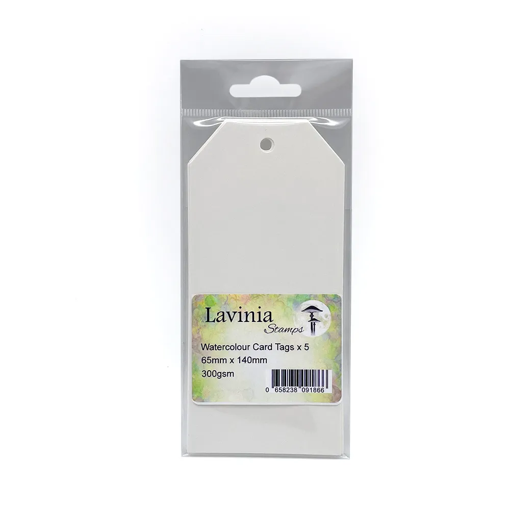 [183150] Watercolour Card Tags 65mm x 140mm