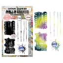 AALL & Create Clear Stamps A6 By Autour De Mwa & Co - #1337 Sewn Sparks