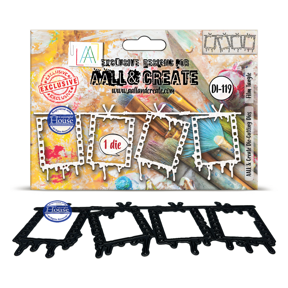 AALL & Create Cutting Dies By Autour De Mwa & Co - #119 Film Tangle
