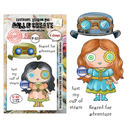 AALL & Create Clear Stamps A7 By Janet Klein - #1372 Geared For Adventure