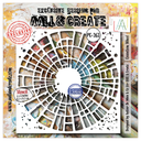 AALL & Create Stencil 6'x6' By Autour de Mwa & Co - #263 Quantum Wheel