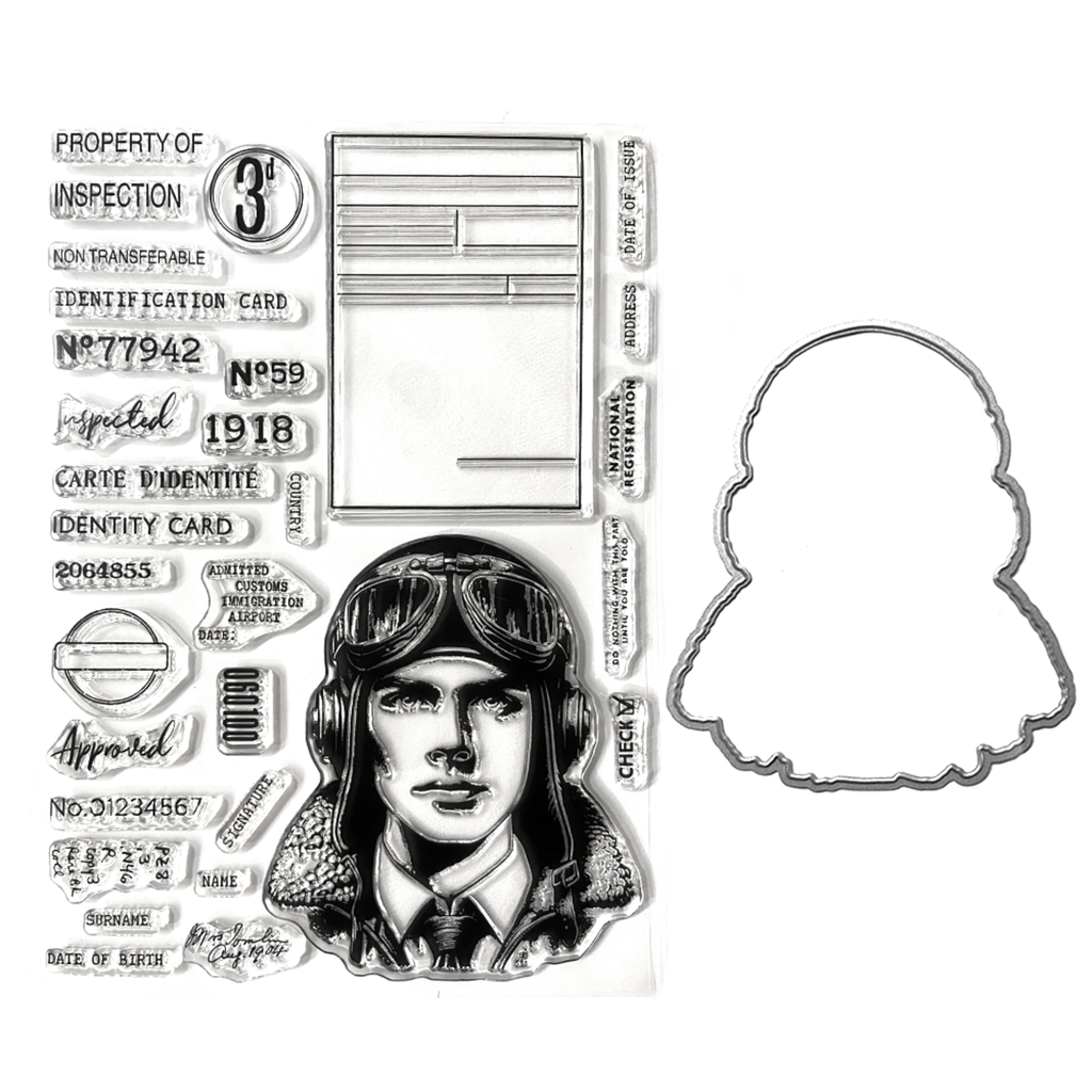 Elizabeth Craft Designs Stamp and Die Set From The Past - CSD407 Once in a Lifetime The Property of