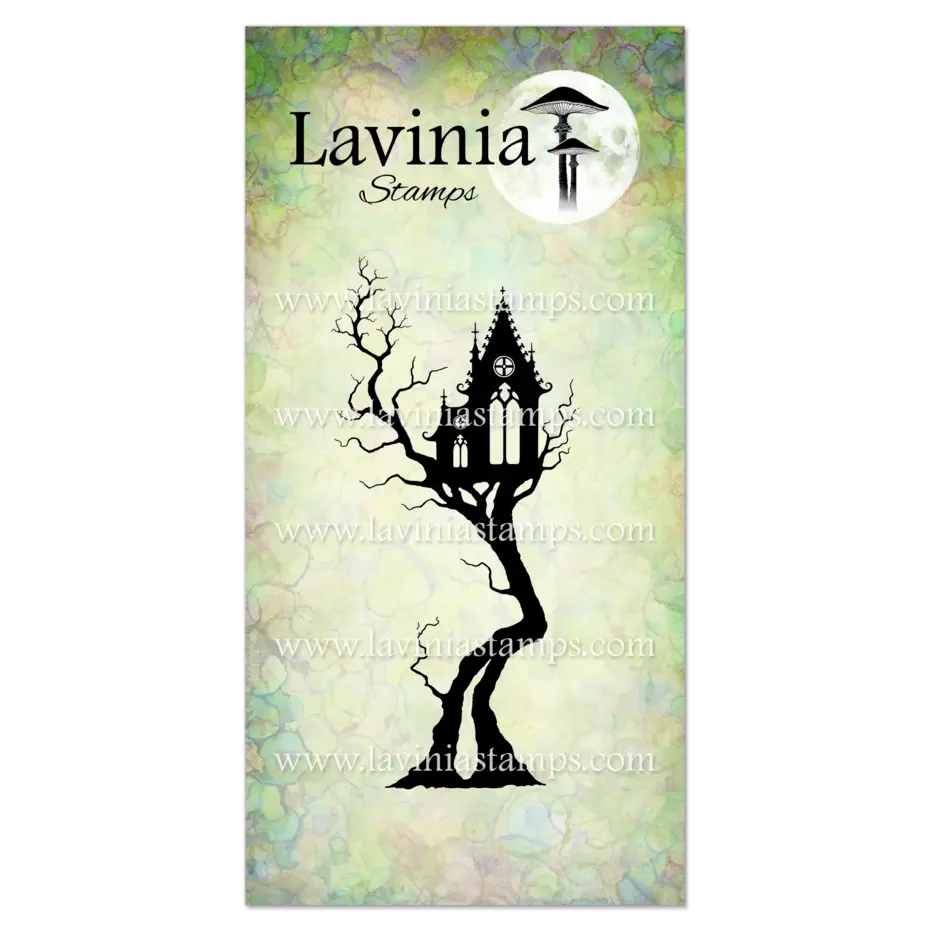 Lavinia Clear Stamps Midnight Coven - LAV1068 Blackthorn Chapel