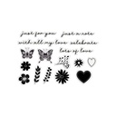 Gemini Clear Stamps & Dies Set - Heartfelt Wishes