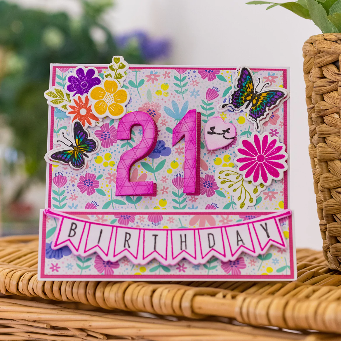 Gemini Clear Stamps & Dies Set - Heartfelt Wishes