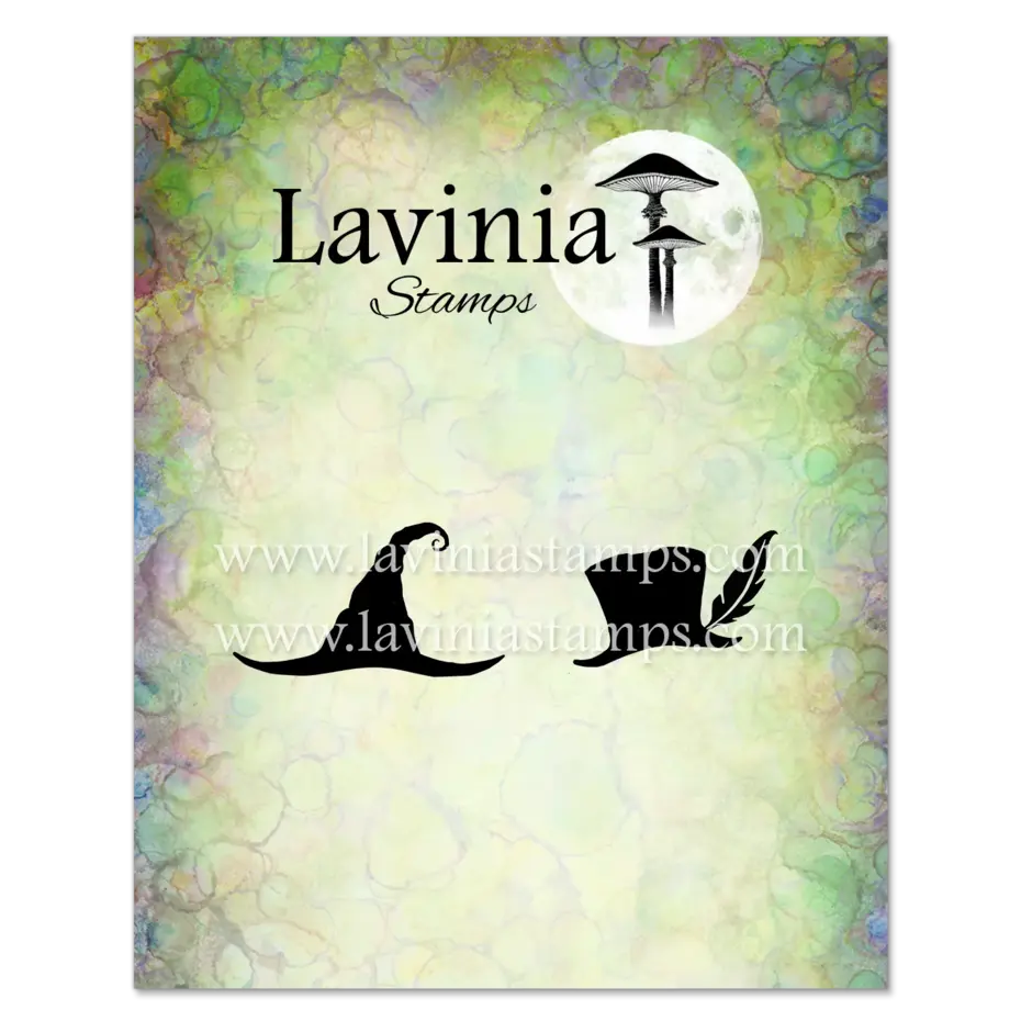 [183408] Lavinia Clear Stamps Midnight Coven - LAV1081 Whimsy Hats