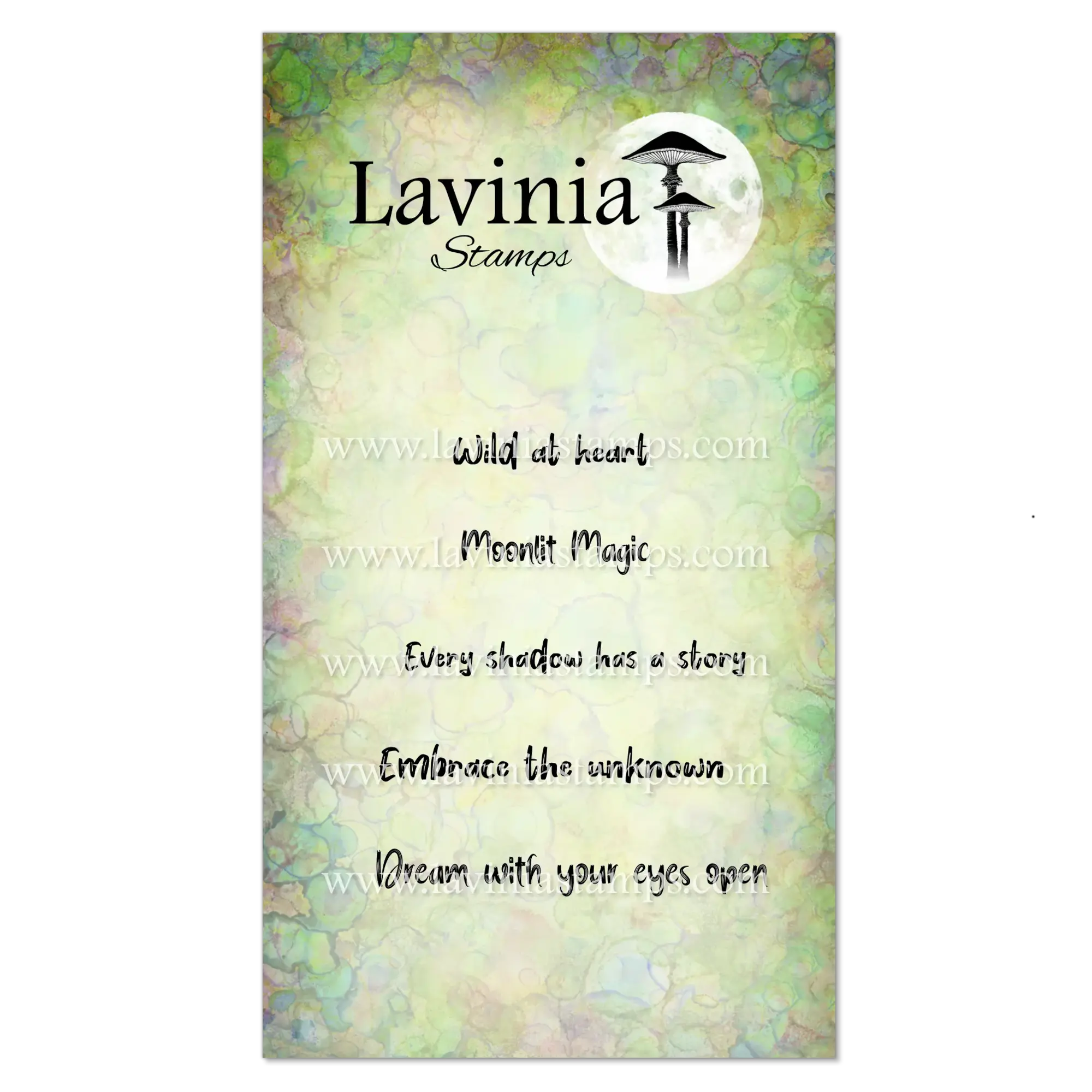 Lavinia Clear Stamps Midnight Coven - LAV1082 Wild at Heart
