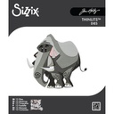 Sizzix Thinlits Dies Mini Colorize By Tim Holtz 13/Pkg - Clarence