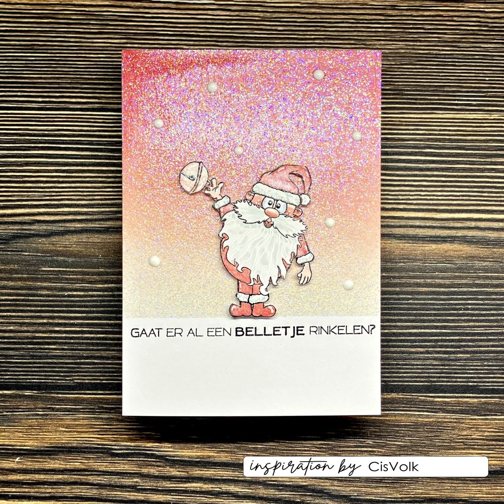[183457] Vaessen Creative Clear Stamps By Carla Creates 18/Pkg - Christmas Tekst