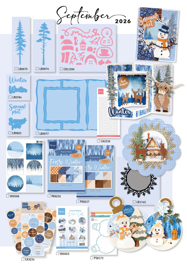 Marianne Design Leaflet The Collection #165 September 2026 (CAT13165)