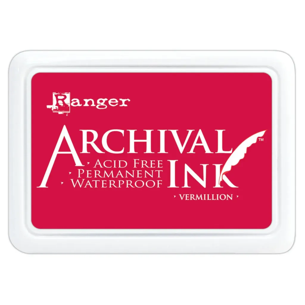 [183466] Ranger Archival Ink Pad #0 - Vermillion