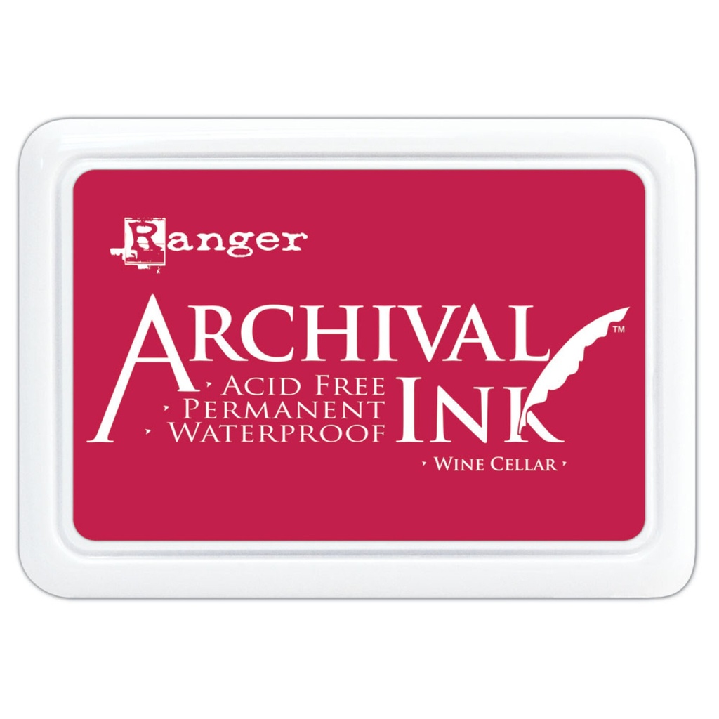 [183467] Ranger Archival Ink Pad #0 - Wine Cellar