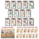Aall and Create Clear Stamps Bundle By Janet Klein - JK006 Costume Chronicles