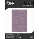 Sizzix Vault 2D Texture Fades Embossing Folder Large A5 Ri