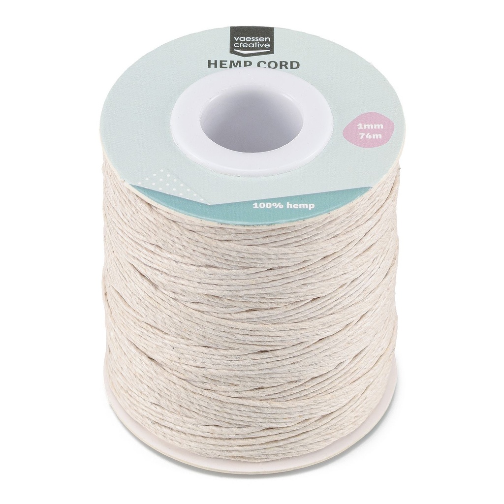 Vaessen Creative Henneptouw 74mx1mm Naturel