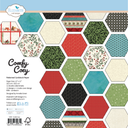 Elizabeth Craft Designs Patterned Cardstock Paper 12x12" - C045 Comfy Cozy