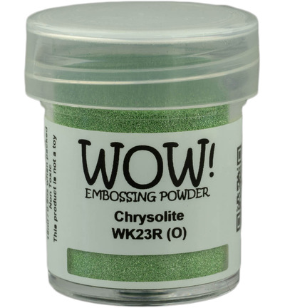 WOW! Embossing Powder 15ml - WK23R Opaque Primary Chrysolite