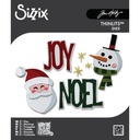 Sizzix Thinlits Dies By Tim Holtz 21/Pkg - 667262  Vault Holiday Tidings