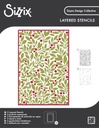 Sizzix Layered Stencil Set 2/Pkg - 667150 Berry Sweet