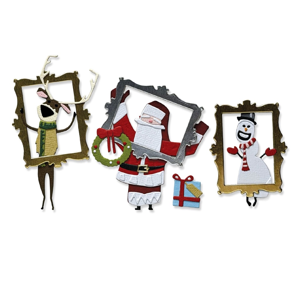 Sizzix Thinlits Dies By Tim Holtz 26/Pkg - 667256 Vault Papercut Christmas