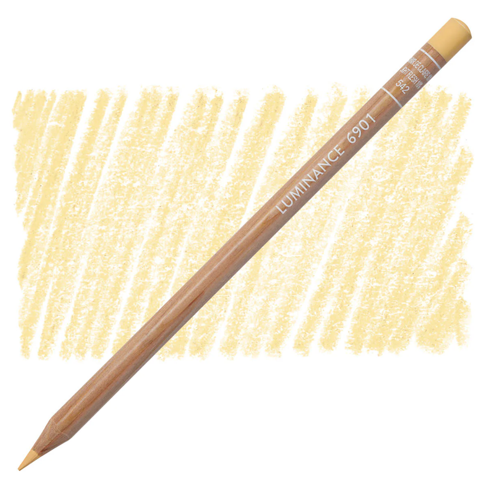 Caran d'Ache Luminance Kleurpotlood - 542 Light Flesh 10% of Butternut