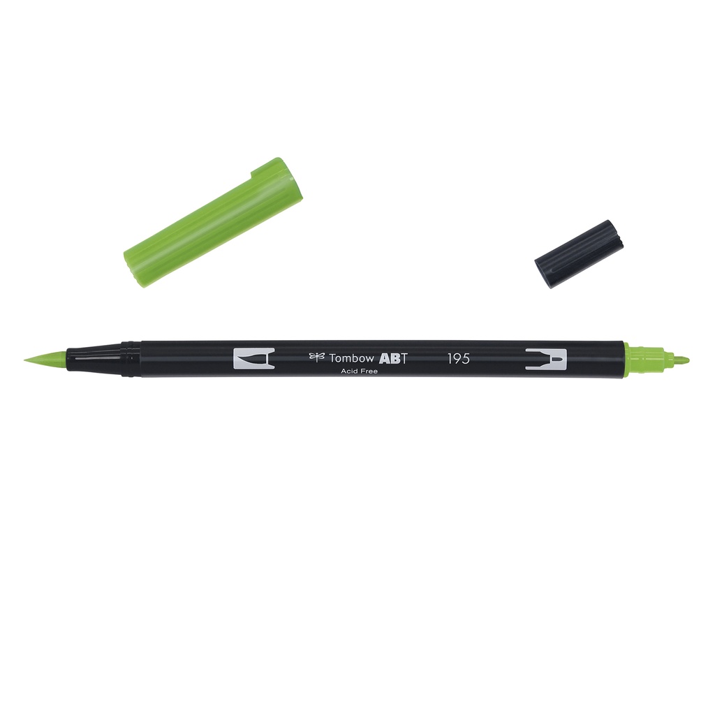 Tombow Dual Brush Pen - 195 Light Green