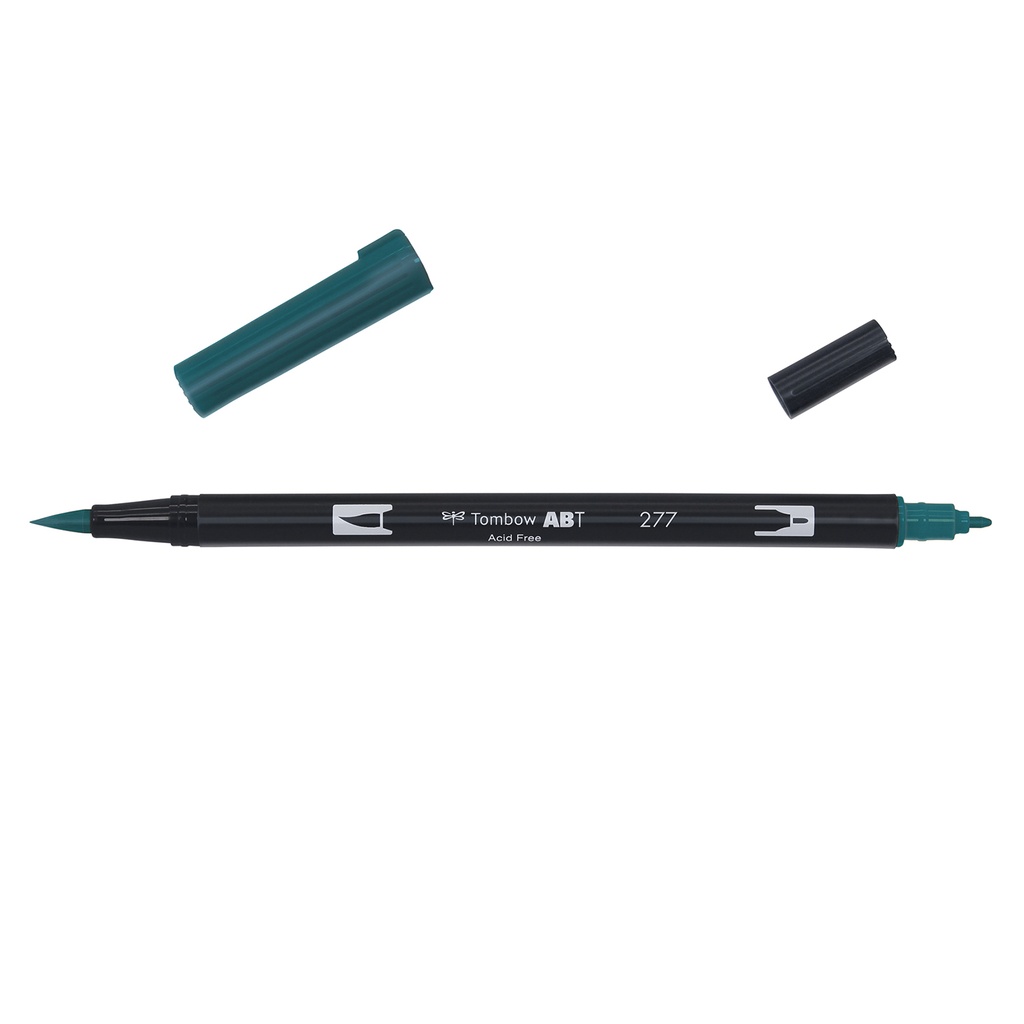 Tombow Dual Brush Pen - 277 Dark Green