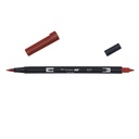 Tombow Dual Brush Pen - 837 Wine Red