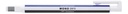 Tombow Mono Zero Gum Vierkant Wit Blauw Zwart