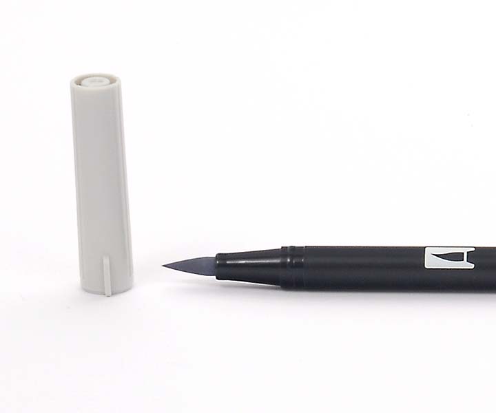 Tombow Dual Brush Pen - N95 Cool Gray 1
