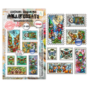AALL & Create Clear Stamps A6 By Autour De Mwa & Co - #1491 Postmarked Joy